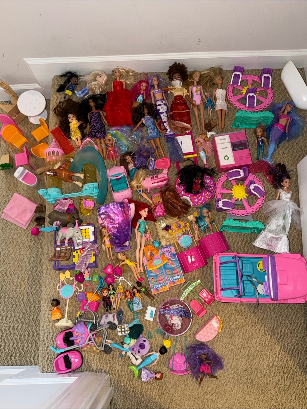 HUGE Barbie Mixed Dolls collection & Accessories Lot -